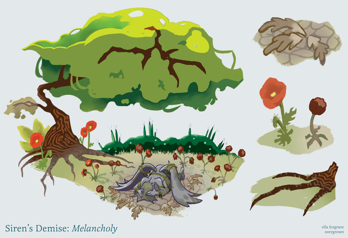 Prompt: Plant Exploration/Scenic Storytelling- Melancholy